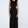 Vestido longo linho