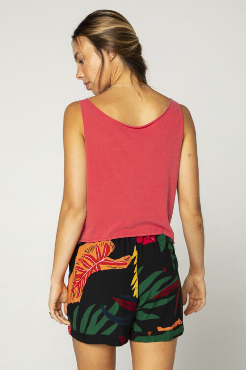 cropped vermelha corte a fio 103ss21021 3