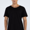 Camiseta corte a fio malha orgânica