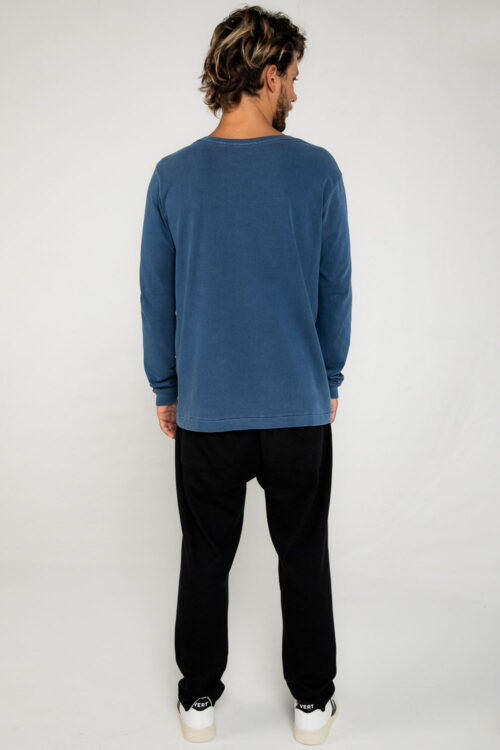 camiseta manga longa azul fw21125 3
