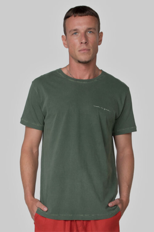Camiseta Verde militar 201FW24201 1