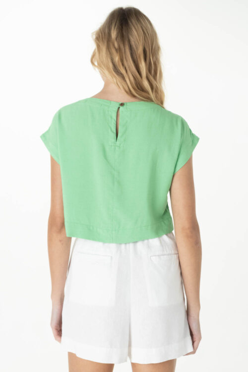 Cropped Verde 103SS24019 4