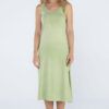 Vestido midi regata