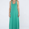 Vestido longo torcido