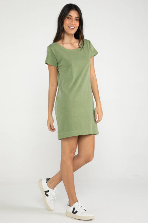 Vestido curto t-shirt