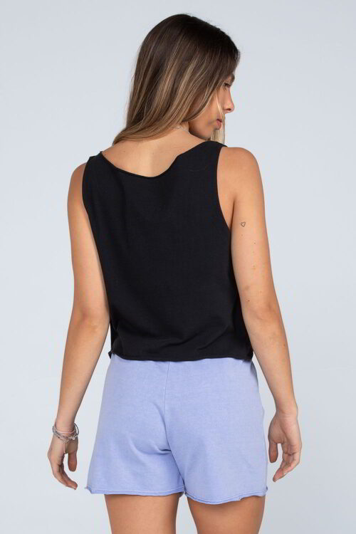 Cropped arredondado Preto 103SS23021 5