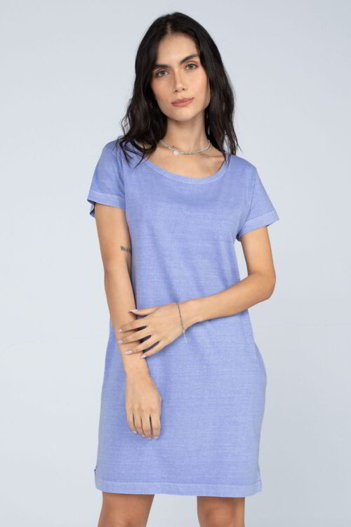 Vestido curto t-shirt