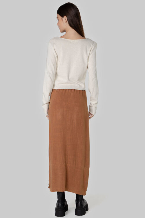 Cropped Natural 103FW24010 4