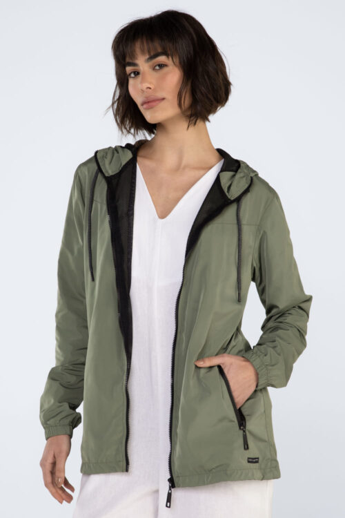 Jaqueta Verde 109SS25050 1