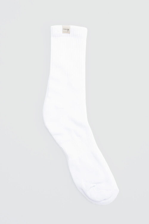 meia branco 319SS25361 1