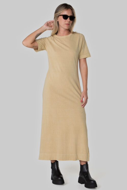 Vestido longo camiseta