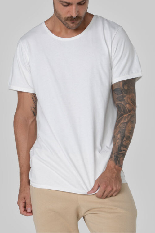 Camiseta lisa orgânica