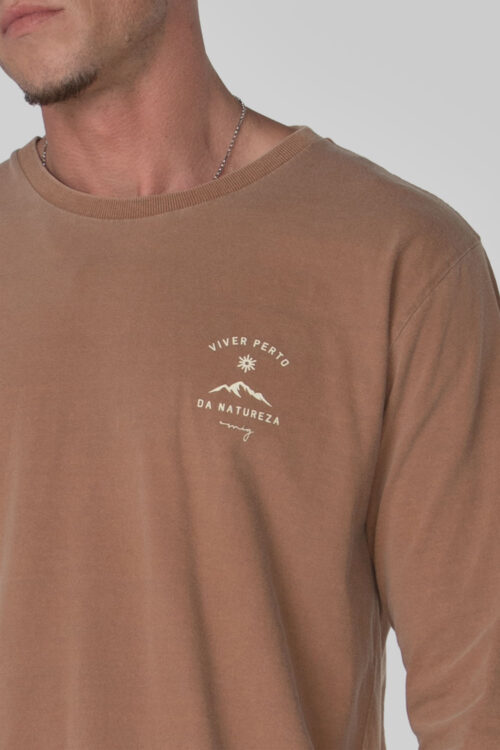 Camiseta Natureza Manga Longa