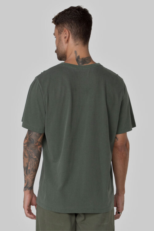 Camiseta Verde Militar 201FW24210 4