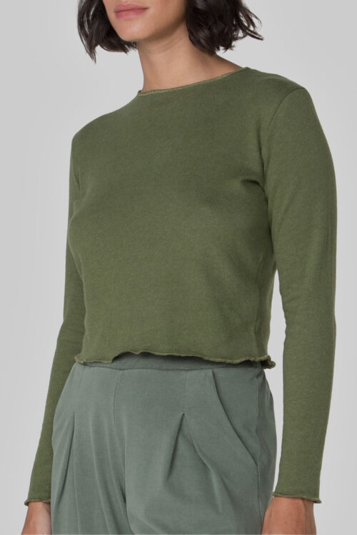Cropped Verde 103FW24013 3