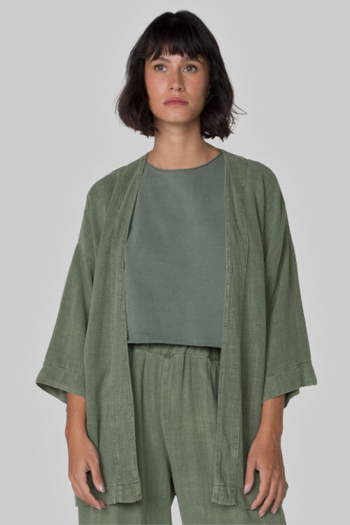 Kimono Verde 106FW24027 2