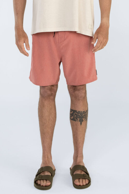 Boardshort mescla recorte lateral