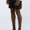 Boardshorts com fita bordada