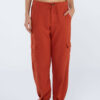 Calça cargo linho
