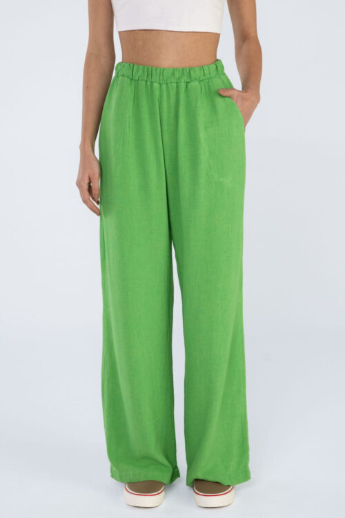 Calça pantalona estonada