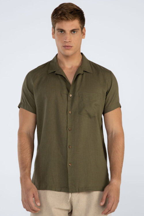 Camisa Verde Militar 206SS25260 4