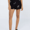 Short viscose estampada