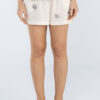 Short viscose estampada