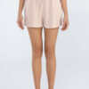Short liso linho