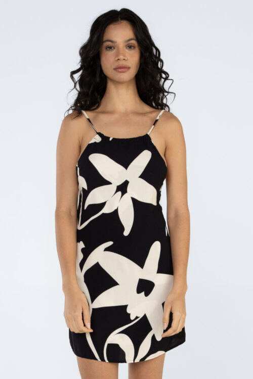 Vestido curto estampado