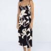 Vestido midi estampado