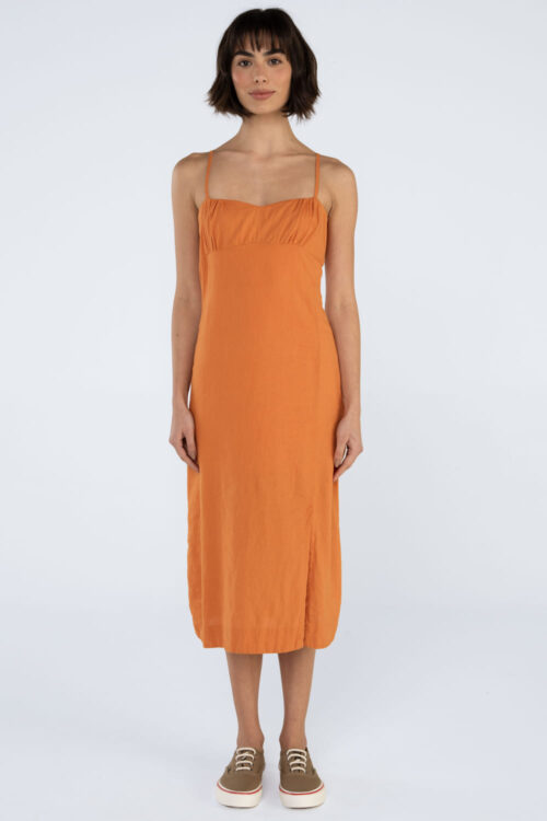 Vestido Midi liso
