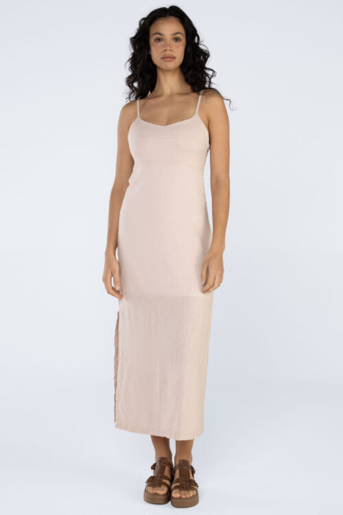 Vestido Midi liso