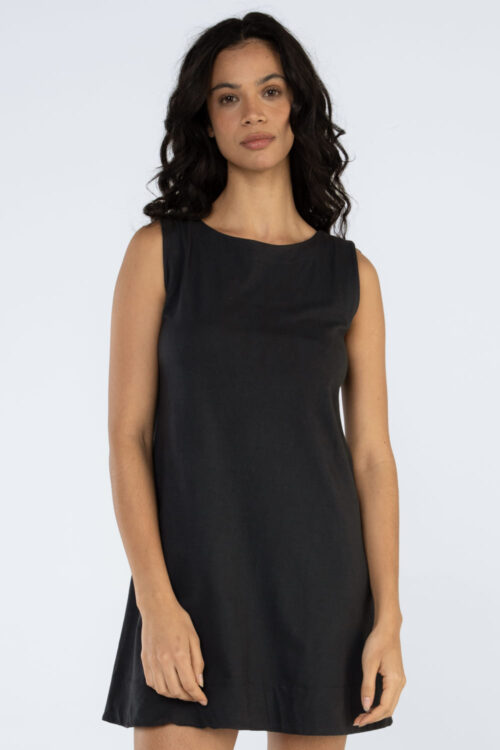 Vestido curto estonado