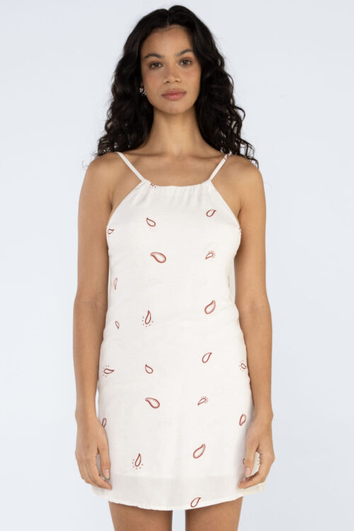 Vestido curto estampado