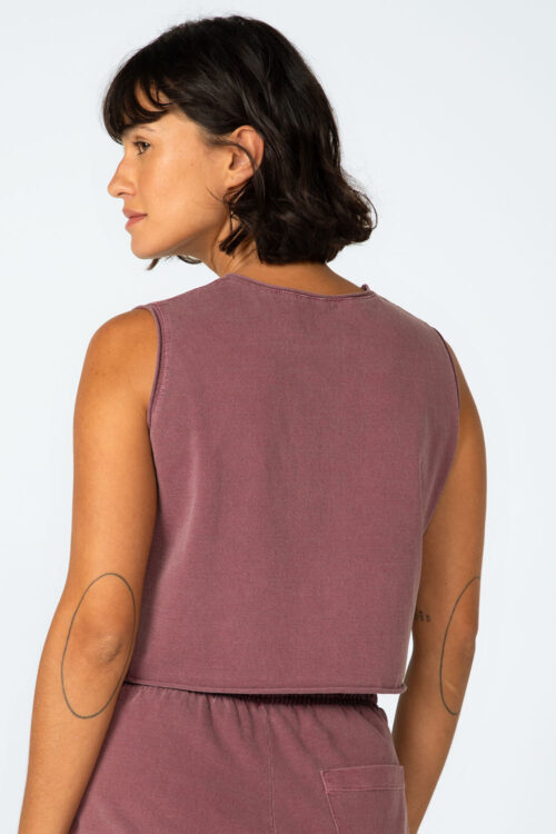 Cropped Vinho 103FW25007 3