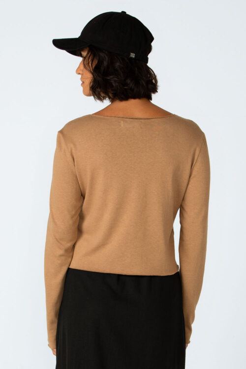 Cropped caqui 103FW25010 3