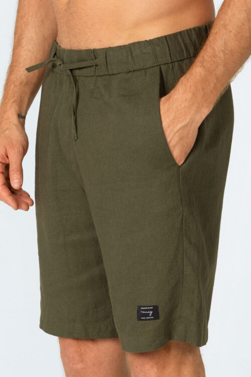 Bermuda Verde militar 211FW25285 6