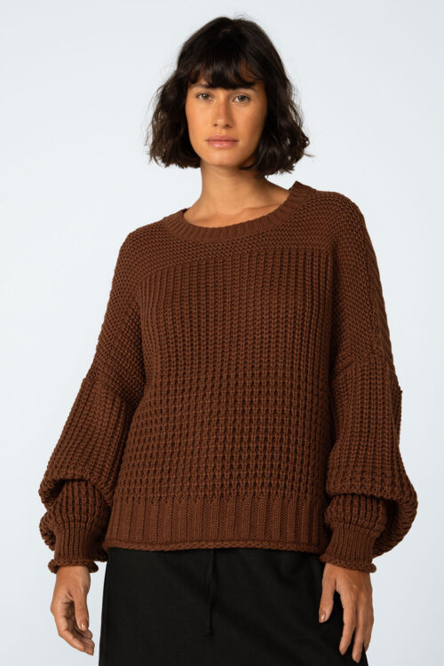 Blusa canelada