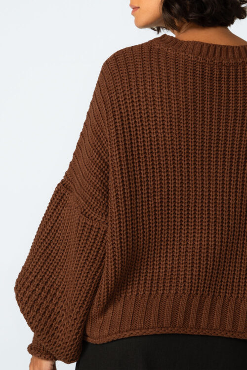 Blusa Marrom 120FW25096 4