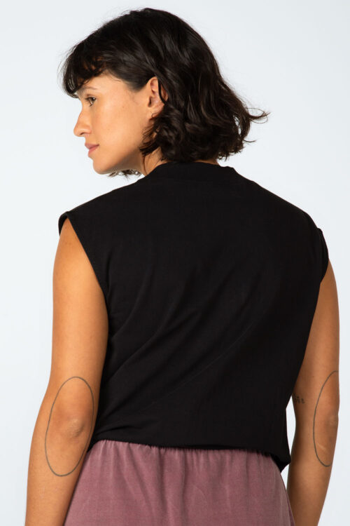 Blusa Preto 105FW25014 3