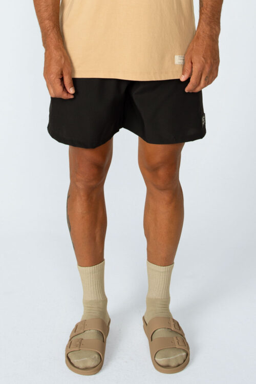 Boardshort liso cós elástico
