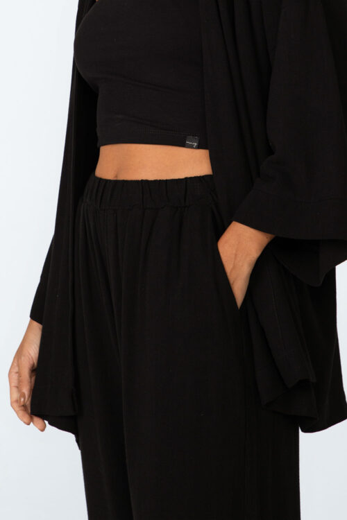 Calca Preto 110FW25061 2