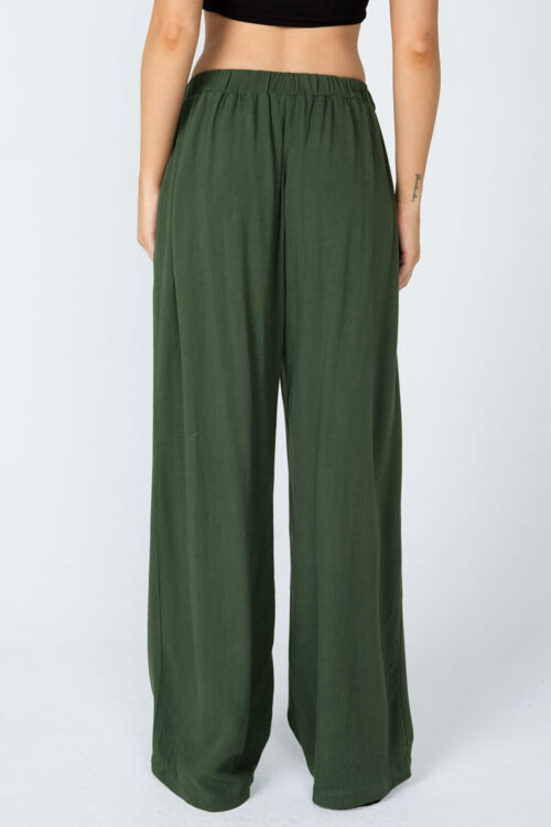 Calca Verde militar 110FW25061 4