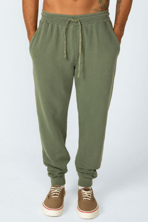Calca Verde militar 210FW25269 3