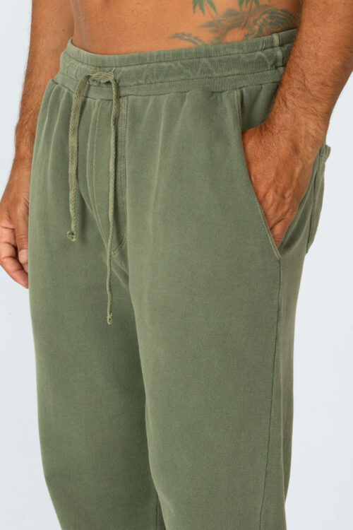 Calca Verde militar 210FW25269 4