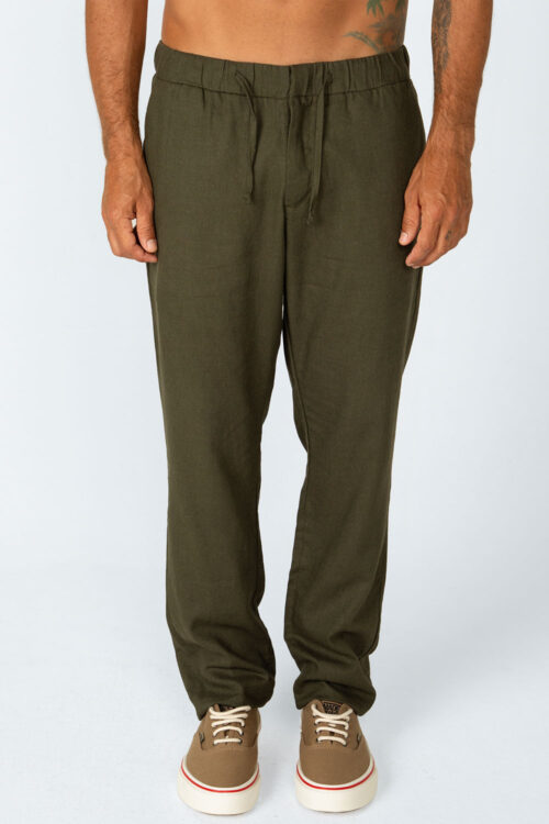 Calca Verde militar 210FW25272 5