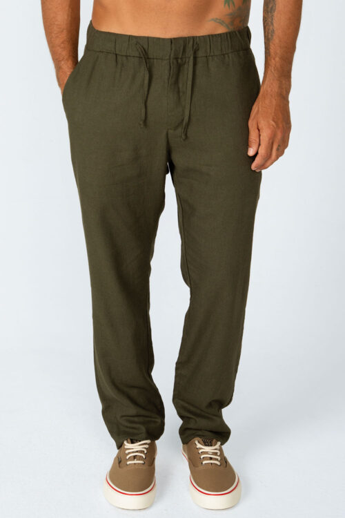 Calca Verde militar 210FW25272 6