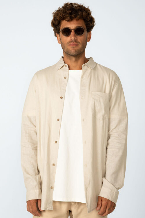 Camisa Linho manga longa