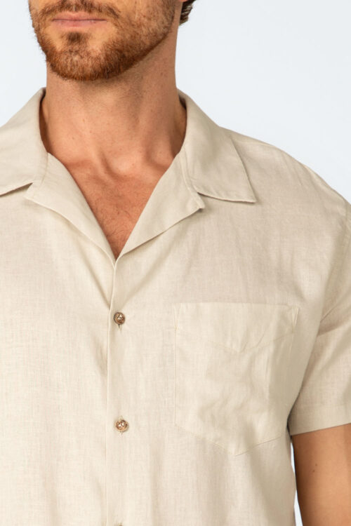 Camisa Areia 206FW25260 4