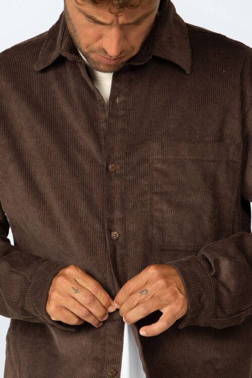 Camisa Marrom 206FW25134 3